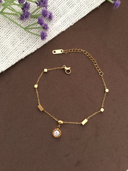 Floral Chain Bracelet