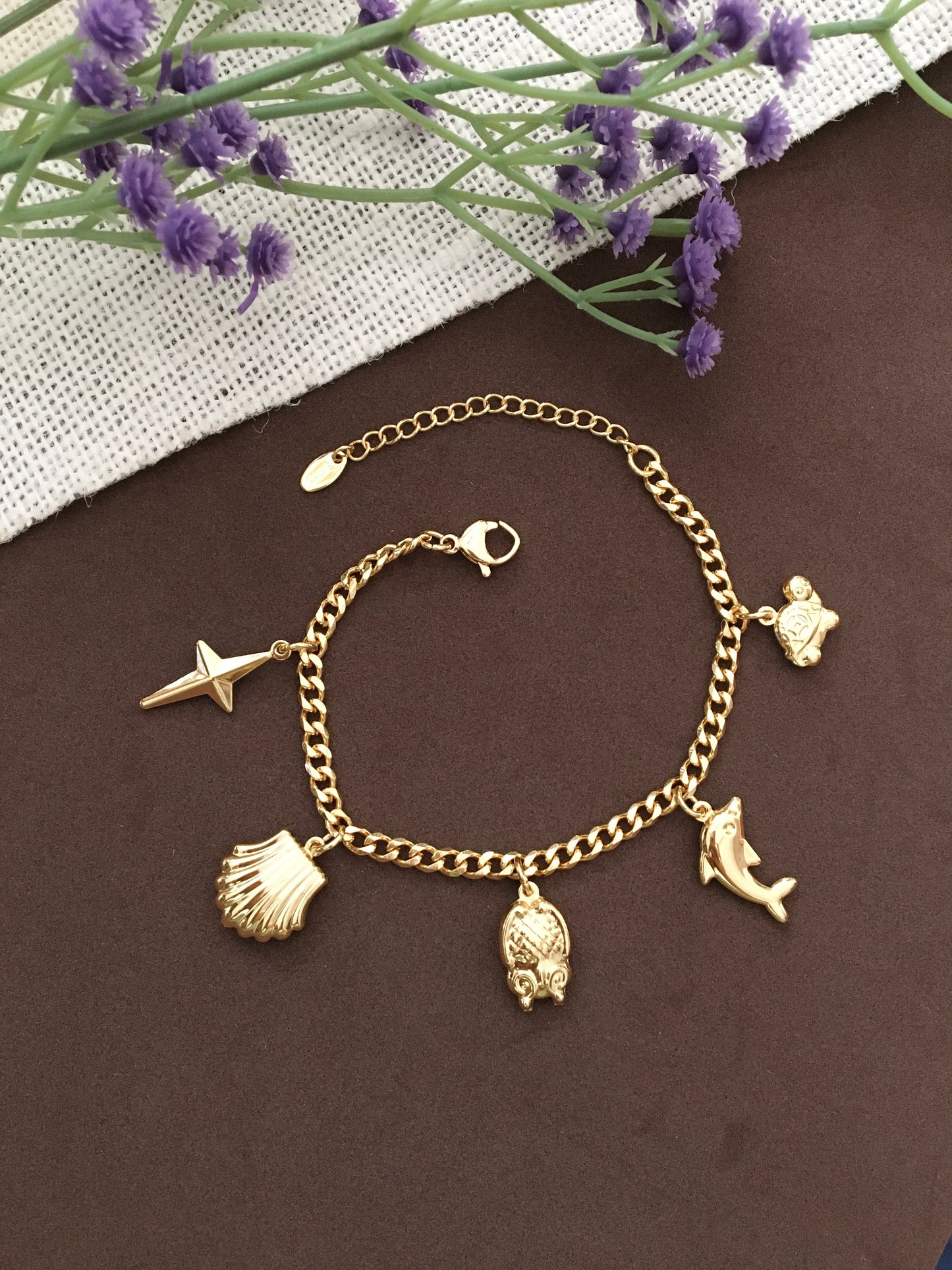 Floral Chain Bracelet