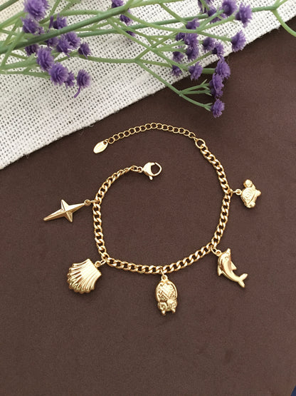 Floral Chain Bracelet