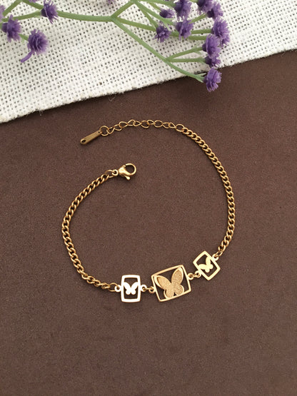 Floral Chain Bracelet