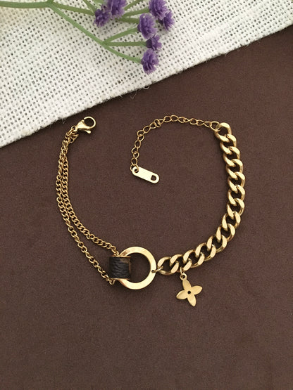 Floral Chain Bracelet
