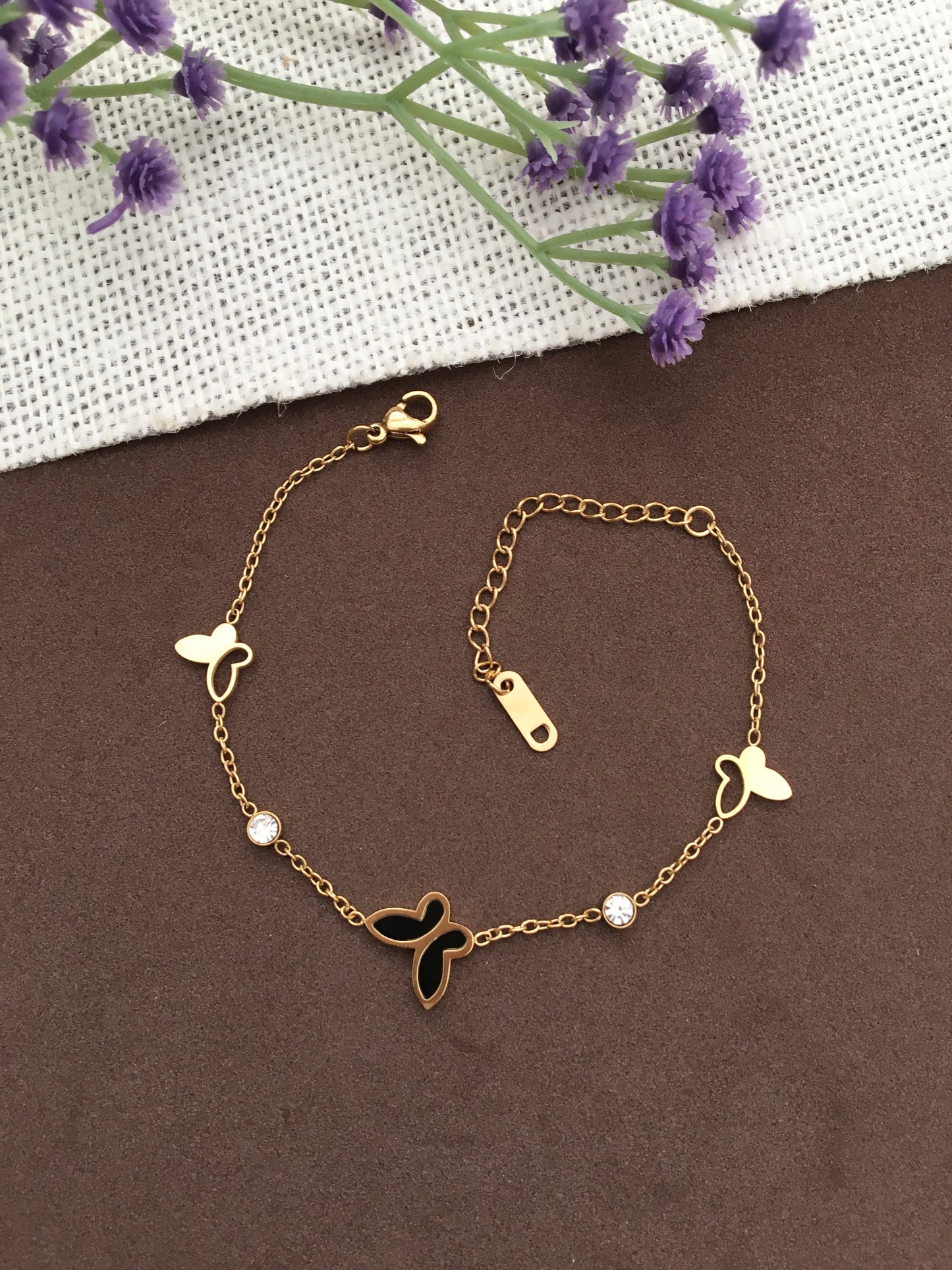 Floral Chain Bracelet