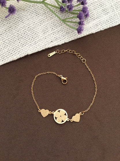 Floral Chain Bracelet