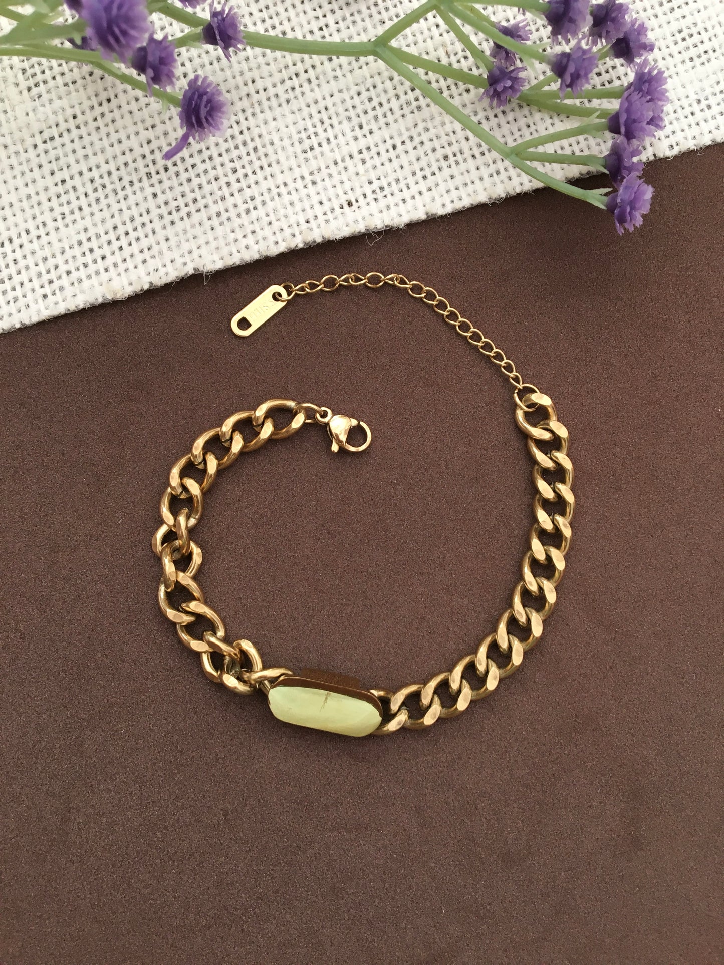 Floral Chain Bracelet