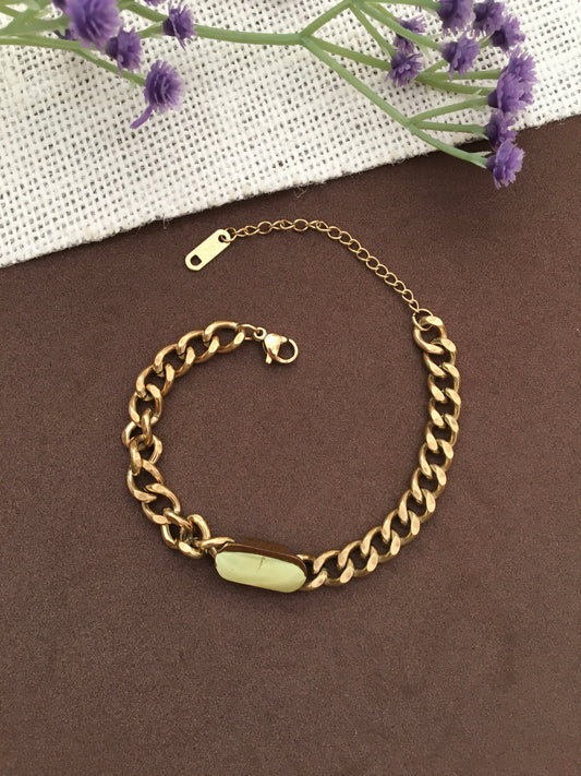 Floral Chain Bracelet
