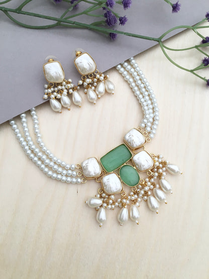 Pearl Multi-Strand Necklace Set