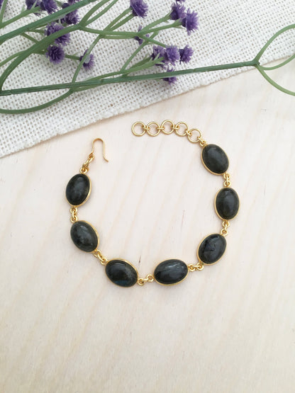Oval Stone Bracelet