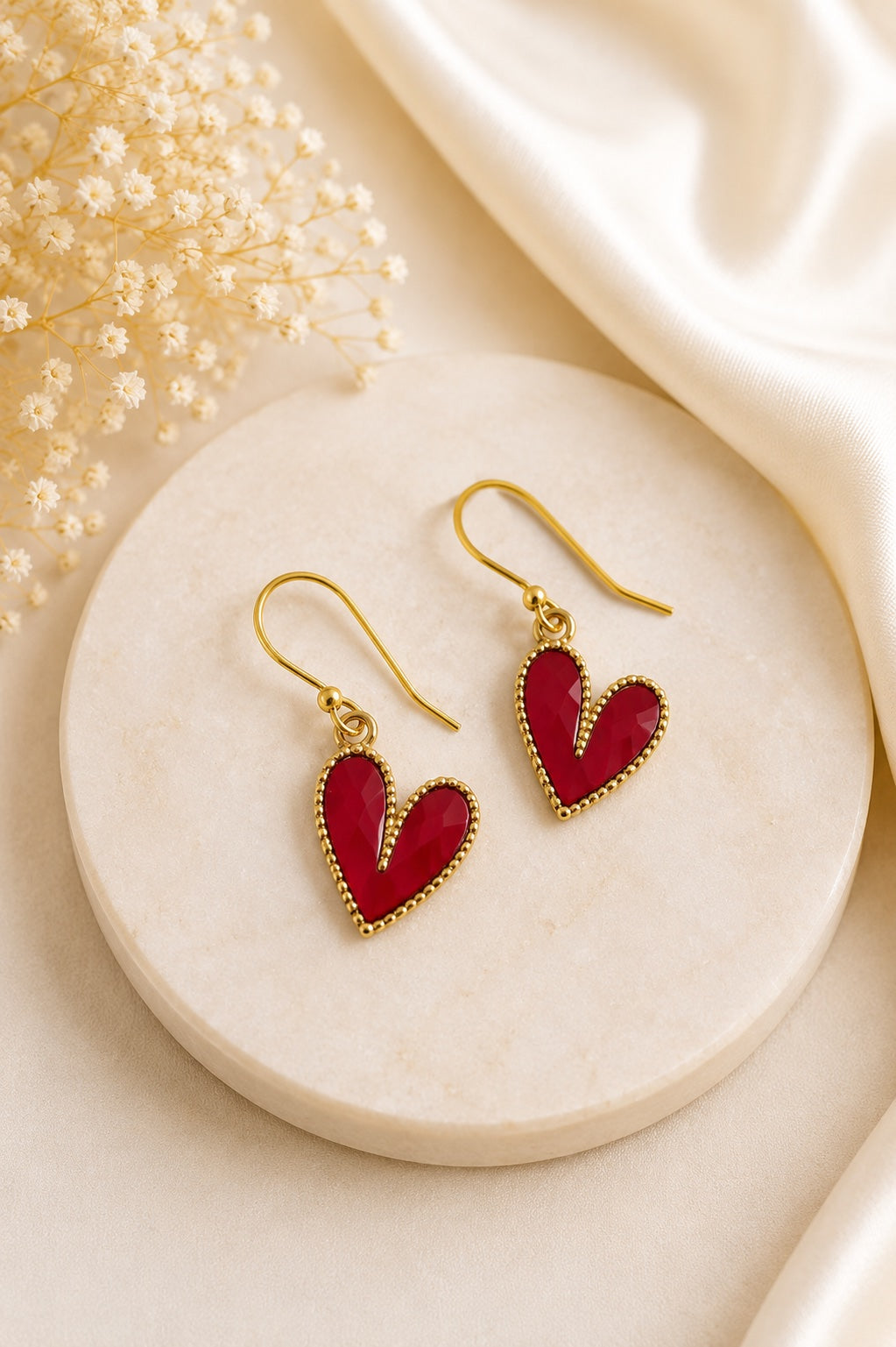 Cupid Heart Earrings