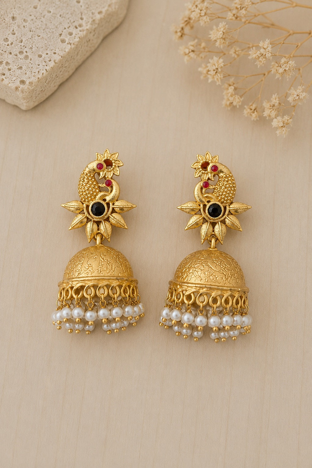 Aarunya Jhumka Earrings