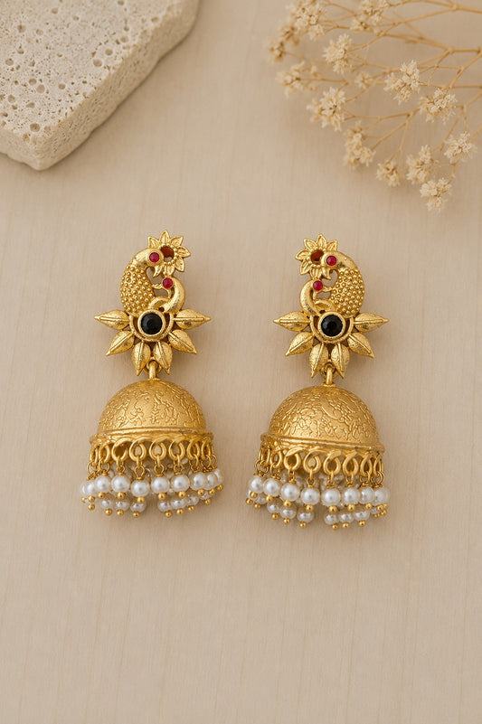 Aarunya Jhumka Earrings