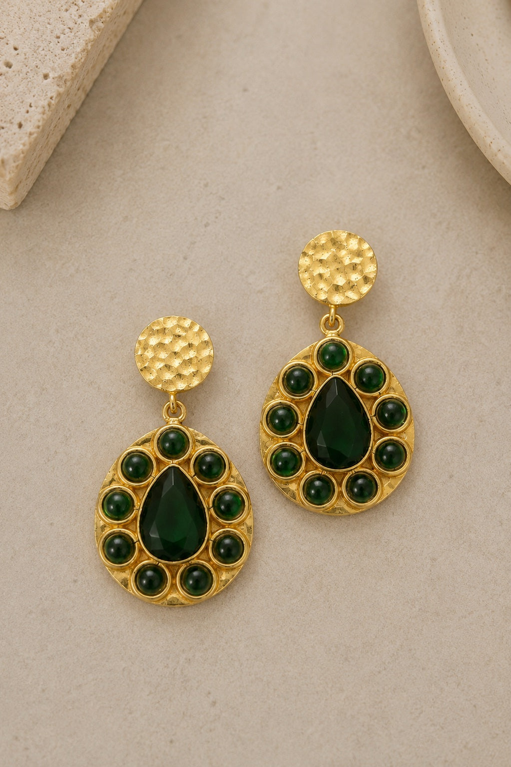 Zafira Teardrop Statement Earrings