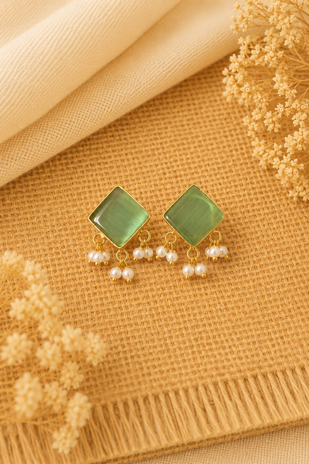 Traditional Pearl Drop Earrings