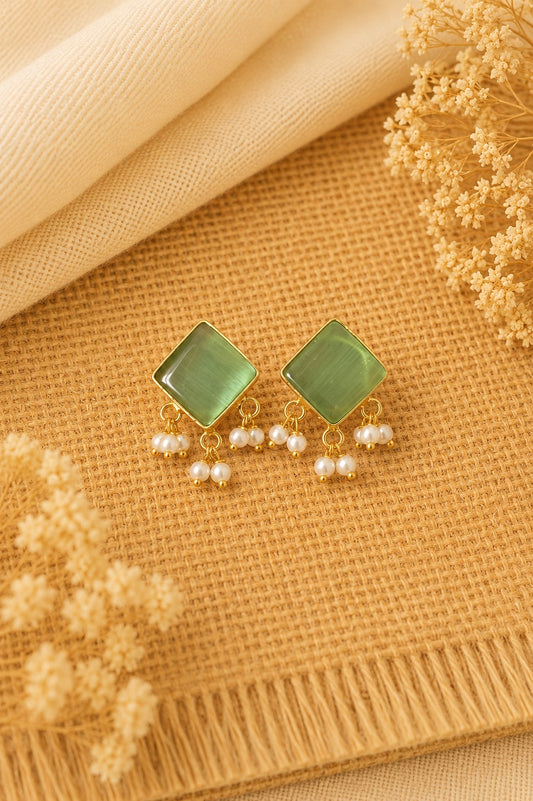 Traditional Pearl Drop Earrings