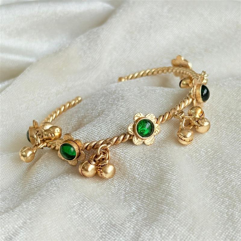 Floral Charm Antique Bracelets