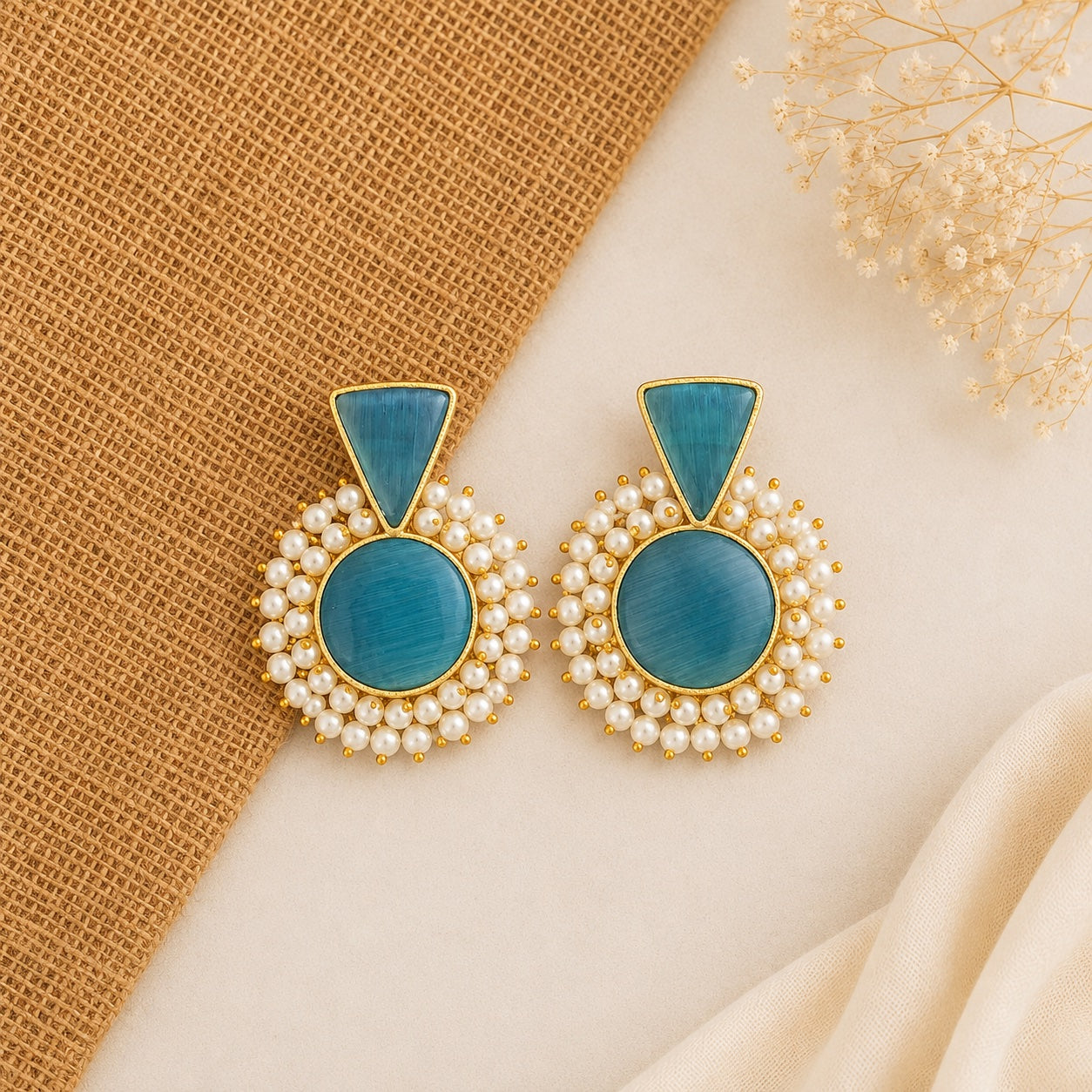 Jyoti Geometric Earrings