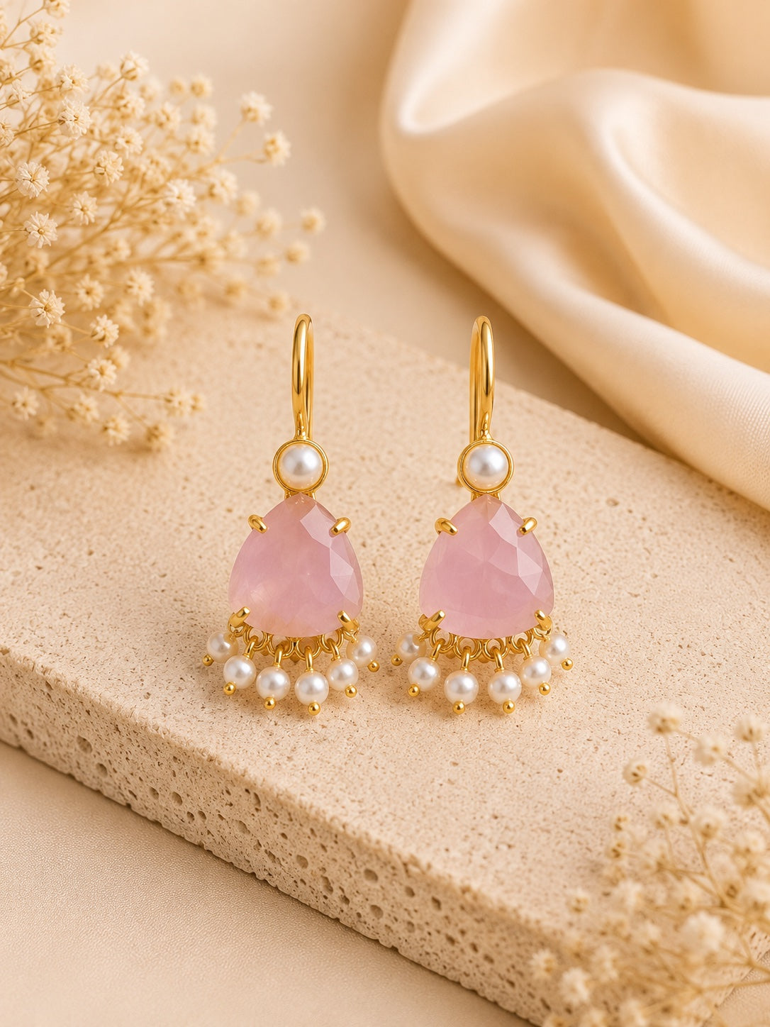 Kiara Charm Stud Earrings