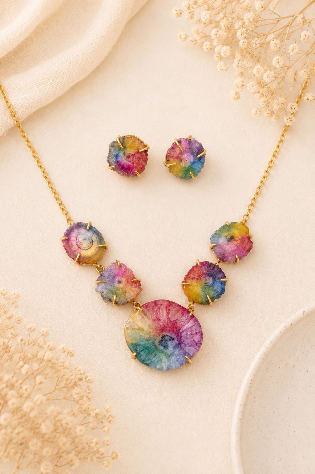 Rangjyoti Necklace Set