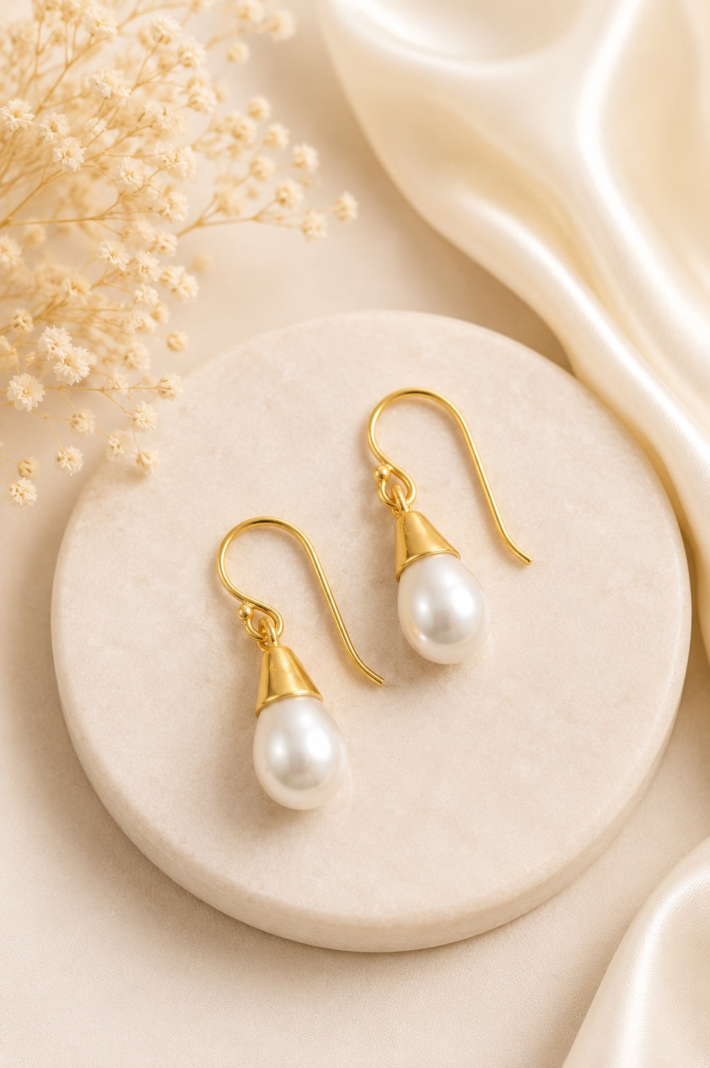 Bliss Pearl Drop Earrings