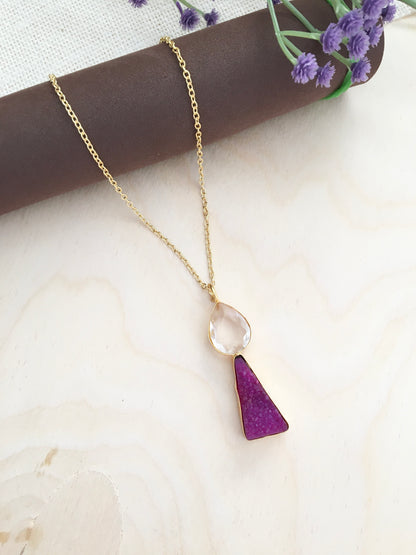 Dew Drop Pendant Necklace