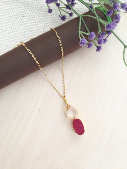 Dew Drop Pendant Necklace