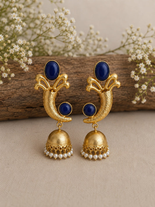 Vrinda Jhumka Earrings