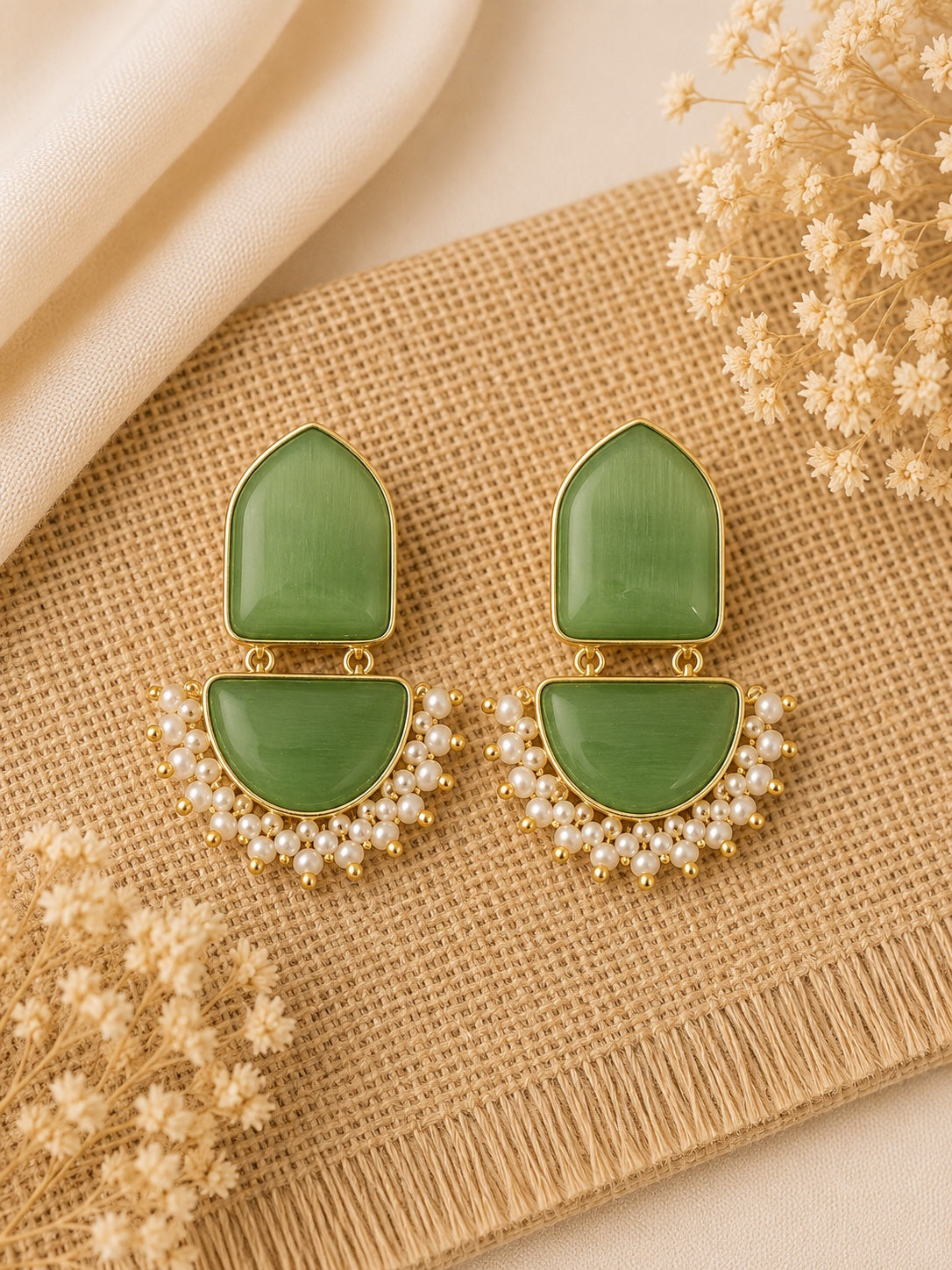 Mehraab Statement Earrings