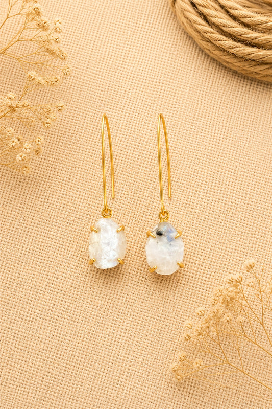 Rainbow Wire Drop Earrings