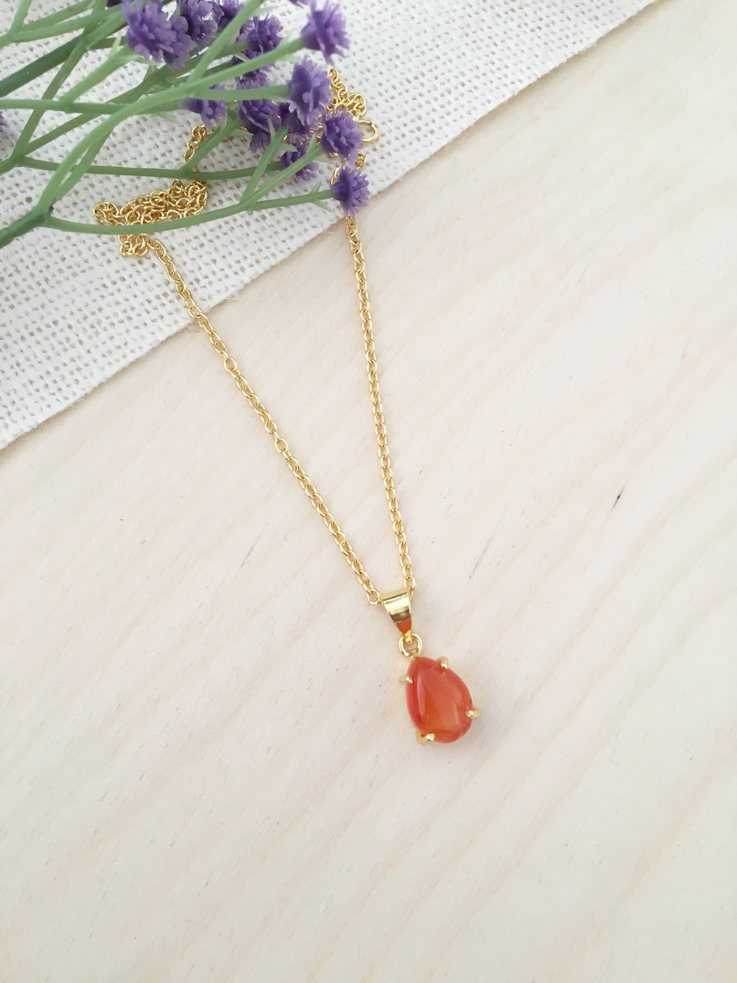 Crystal Drop Necklace
