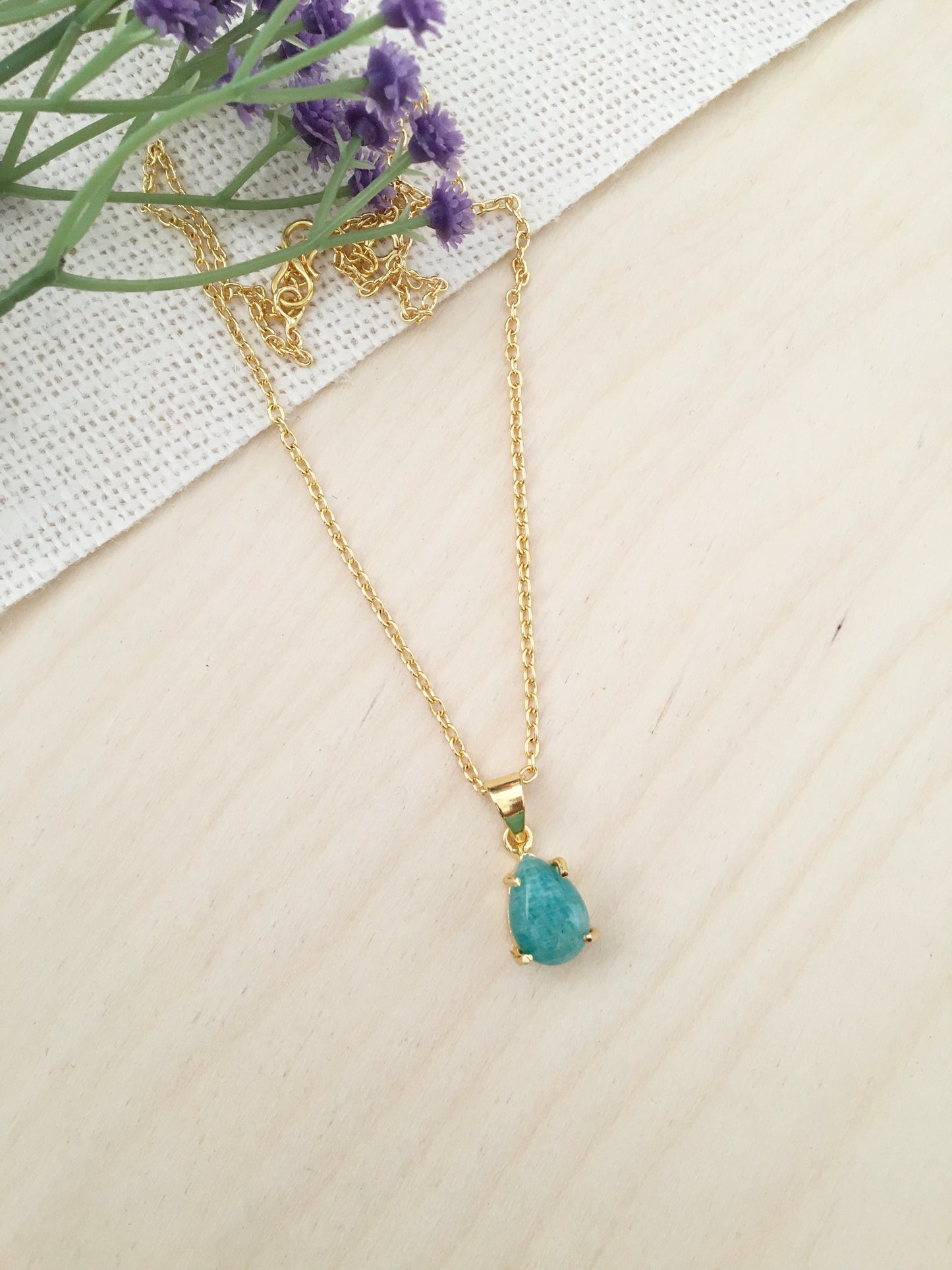 Crystal Drop Necklace