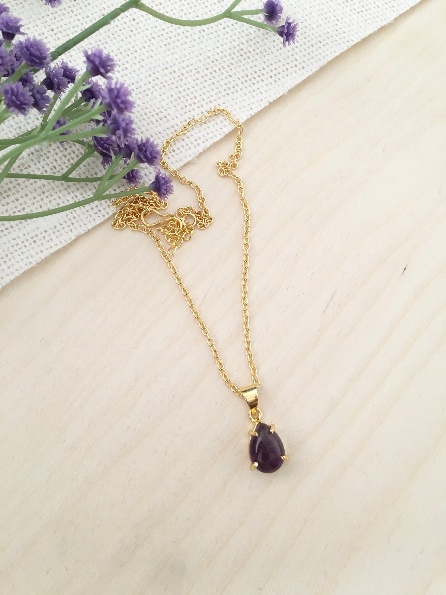 Crystal Drop Necklace