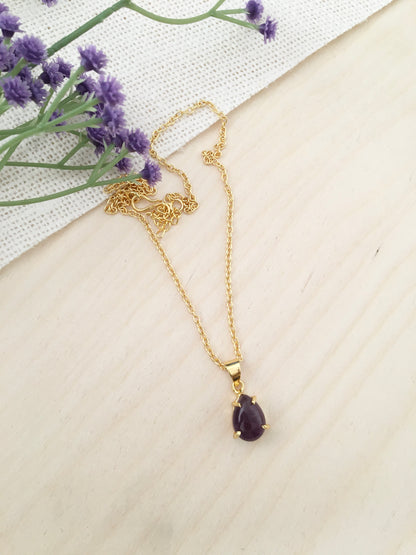 Crystal Drop Necklace