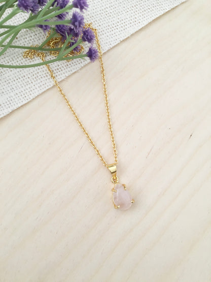 Crystal Drop Necklace