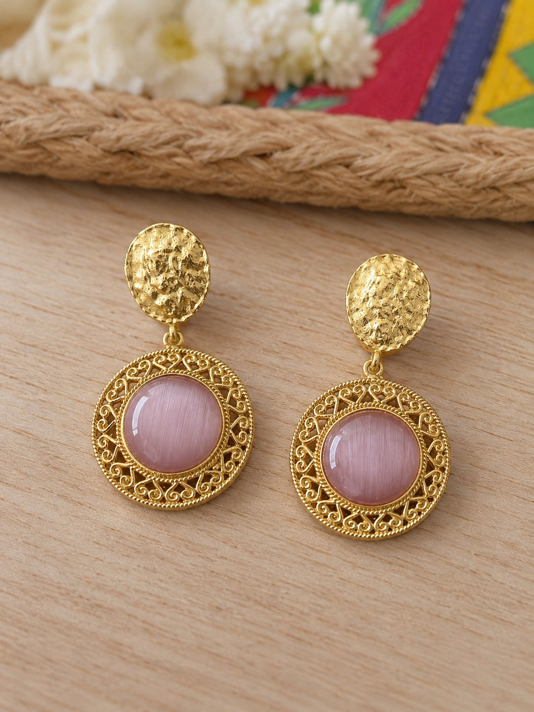 Celestia Filigree Stud Earrings