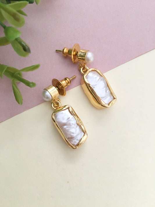 Freshwater Pearl Drop Earrings