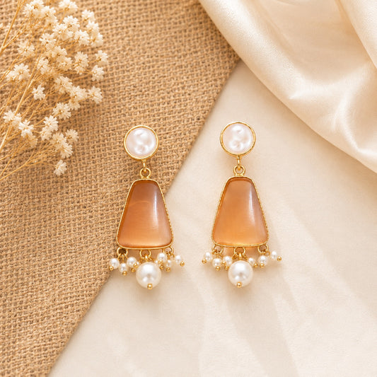 Surmayi Glow Drop Earrings