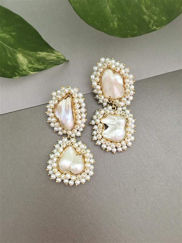 Baroque Drop Earrings