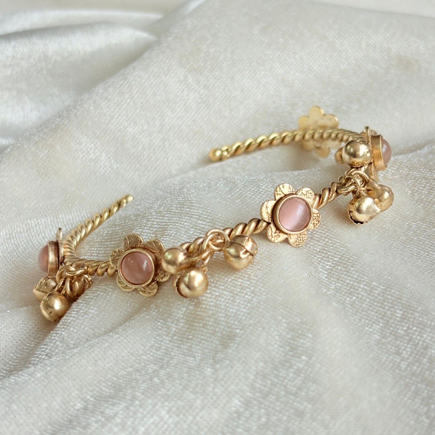 Floral Charm Antique Bracelets