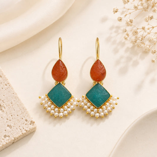 Akshara Drop Earrings