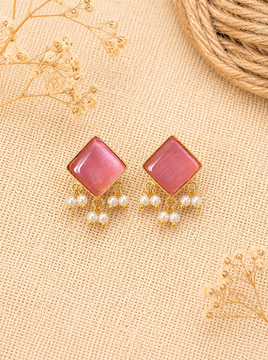 Rani Gulnaz Rhombus Studs