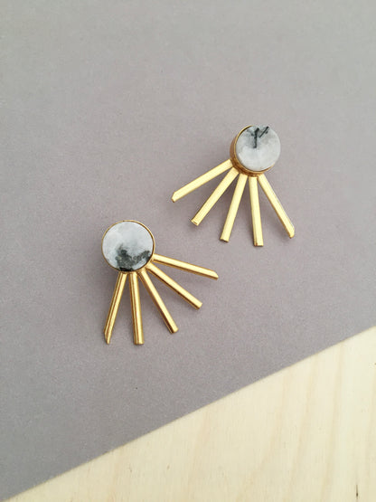 Artisan Sunburst Studs