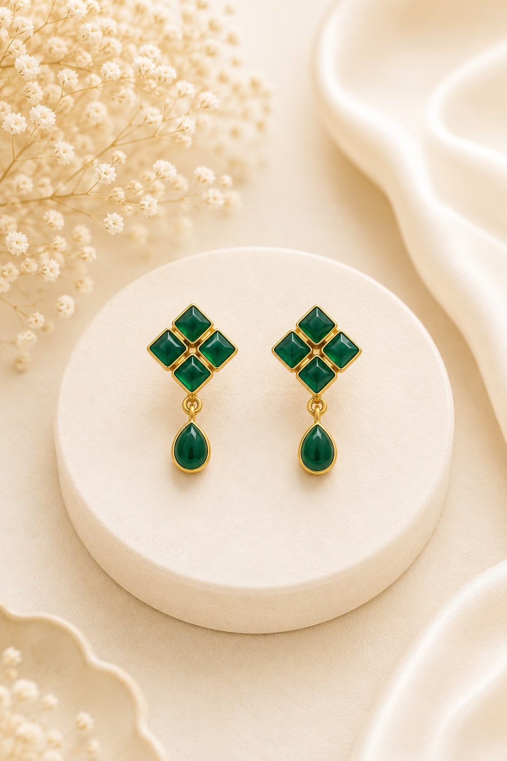 Nisha Dew Drop Earrings