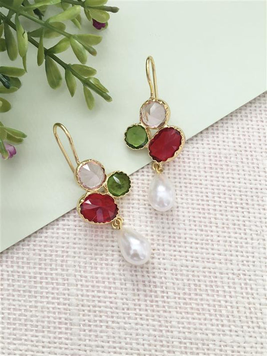 Petal Drop Earrings
