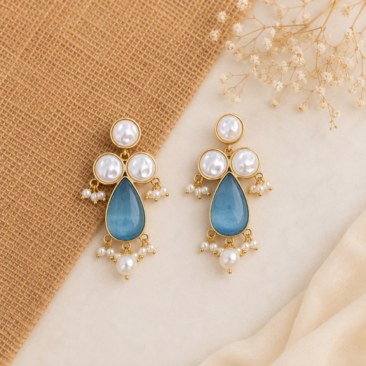 Megha Drop Earrings