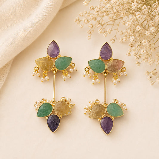 Aarohi Garden Vine Earrings