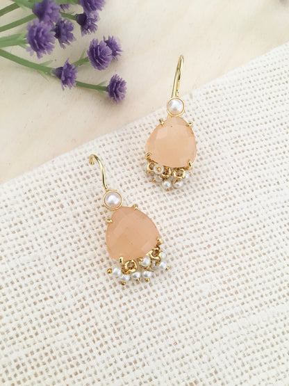Turquoise Stone Festive Drops | BlissByTakshvi