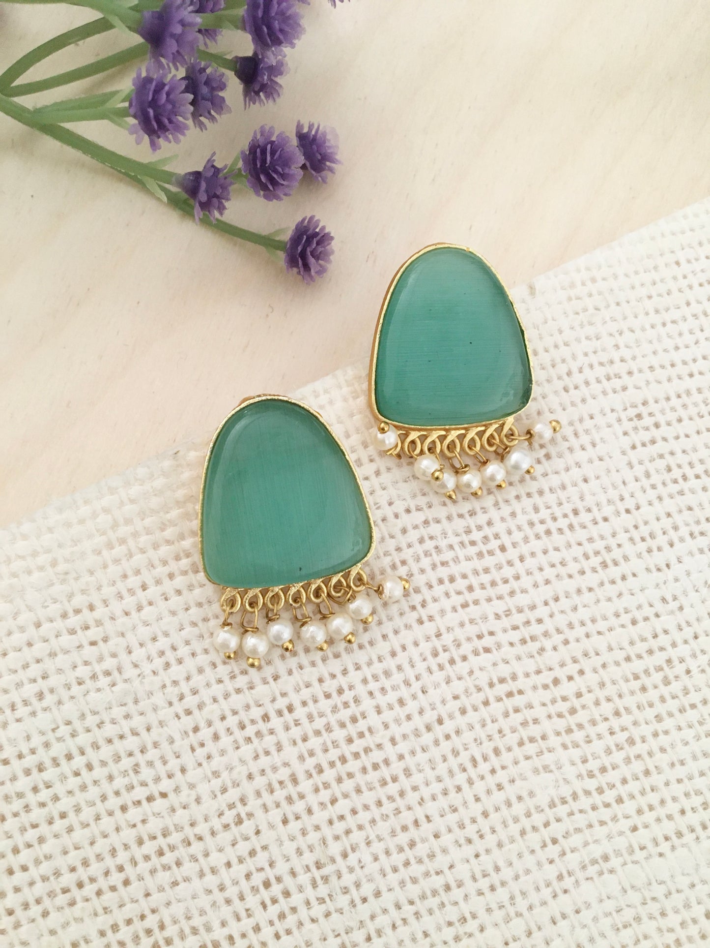 Charm Stud Earrings