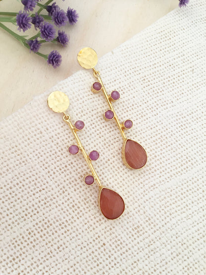 Gemline Drop Earrings