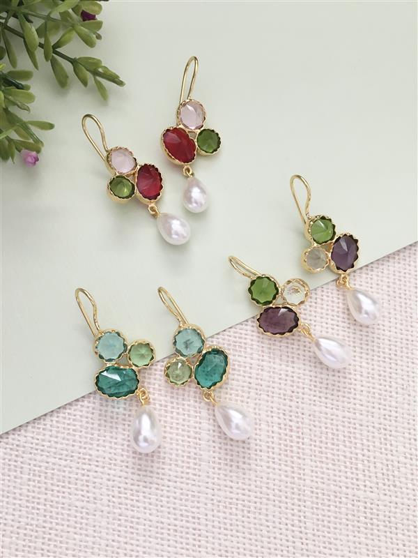 Petal Drop Earrings