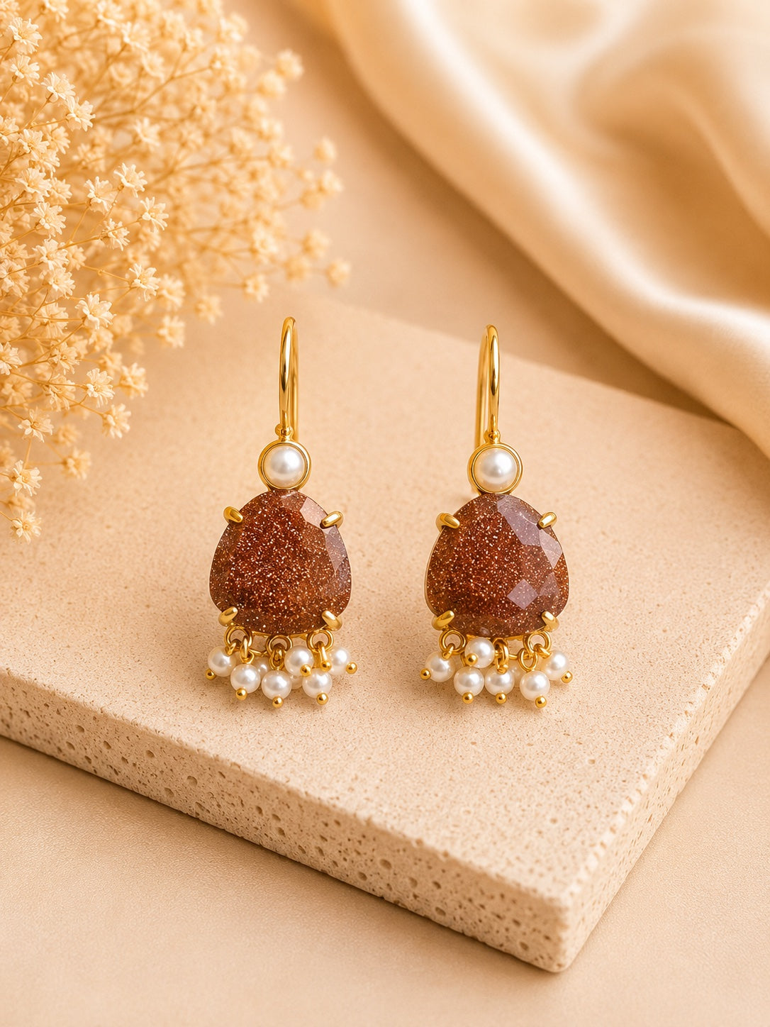 Sienna Charm Stud Earrings