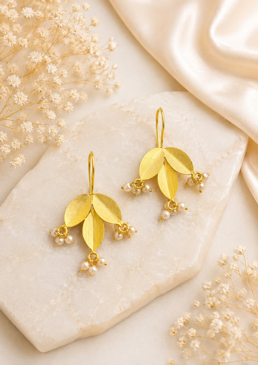 Alora Leaf Earrings